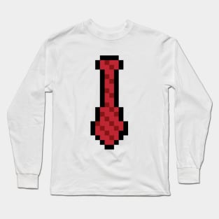 Pixel Tie Long Sleeve T-Shirt